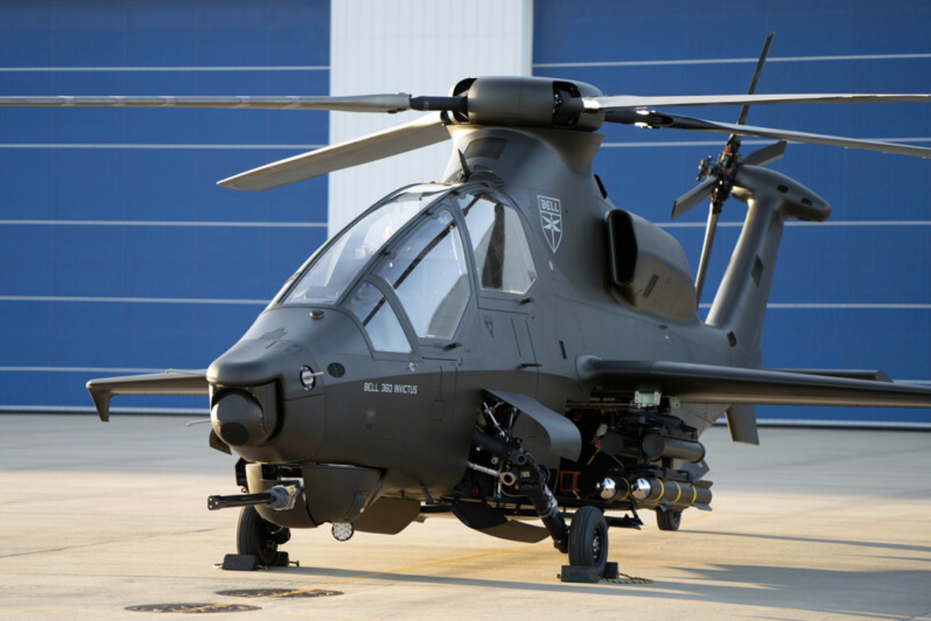 Bell's 360 Invictus rotorcraft.